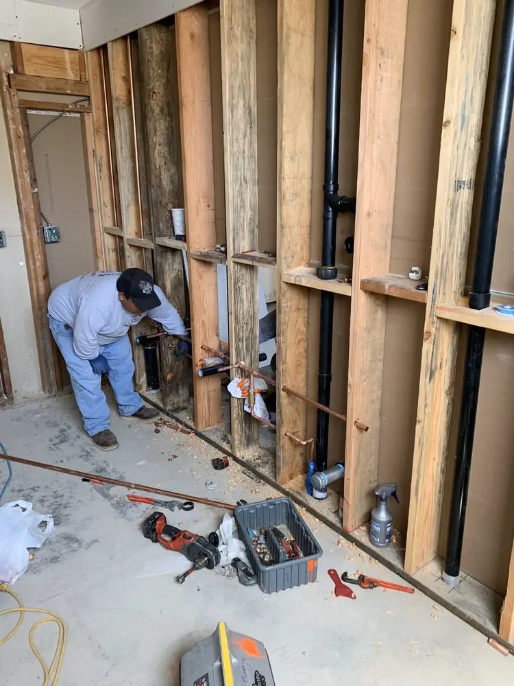 Commercial rough-in plumbing for Trenchless Sewer Repair in Oyster Bay
